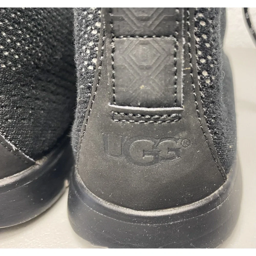 UGG Freamon Hyperweave 1015610 Men's Black Sneaker Chukka Boots 8